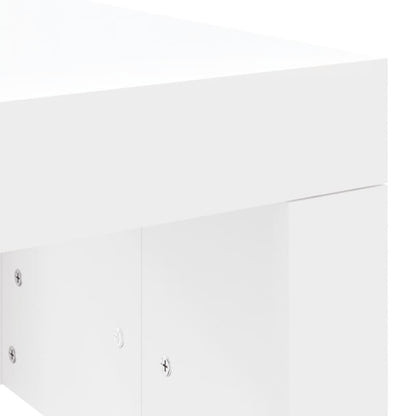 vidaXL Coffee Table White 102x50x36 cm Engineered Wood