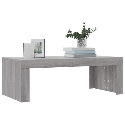 vidaXL Coffee Table Grey Sonoma 102x50x36 cm Engineered Wood