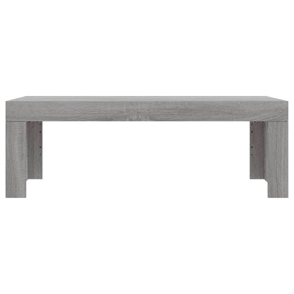 vidaXL Coffee Table Grey Sonoma 102x50x36 cm Engineered Wood