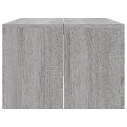 vidaXL Coffee Table Grey Sonoma 102x50x36 cm Engineered Wood