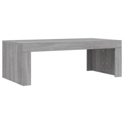 vidaXL Coffee Table Grey Sonoma 102x50x36 cm Engineered Wood