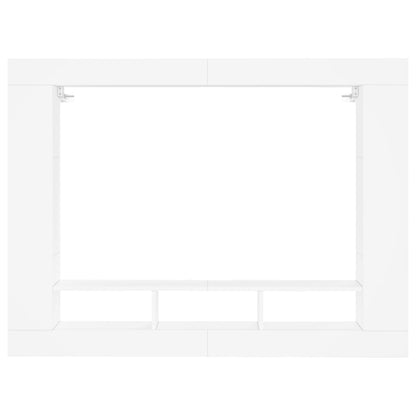 vidaXL TV Cabinet White 152x22x113 cm Engineered Wood