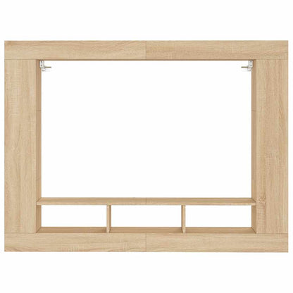 vidaXL TV Cabinet Sonoma Oak 152x22x113 cm Engineered Wood