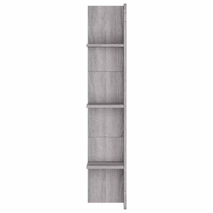 vidaXL TV Cabinet Grey Sonoma 152x22x113 cm Engineered Wood