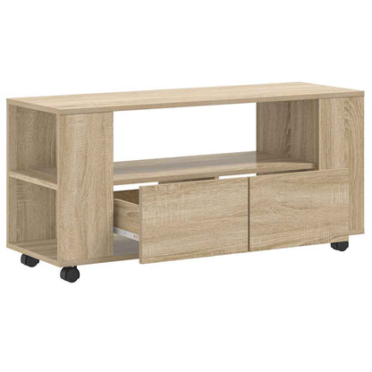 vidaXL TV Cabinet Sonoma Oak 102x34.5x43 cm Engineered Wood