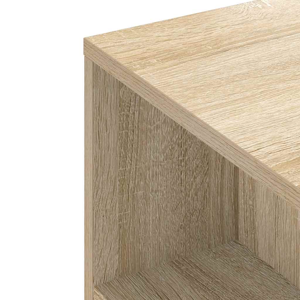 vidaXL TV Cabinet Sonoma Oak 102x34.5x43 cm Engineered Wood