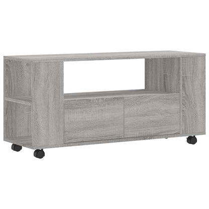 vidaXL TV Cabinet Grey Sonoma 102x34,5x43 cm Engineered Wood