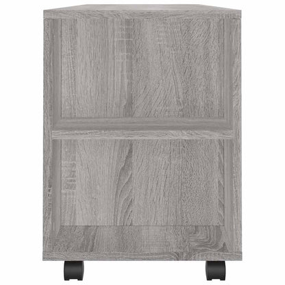 vidaXL TV Cabinet Grey Sonoma 102x34.5x43 cm Engineered Wood