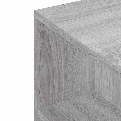 vidaXL TV Cabinet Grey Sonoma 102x34.5x43 cm Engineered Wood