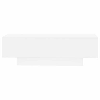 vidaXL Coffee Table White 100x49.5x31 cm Engineered Wood