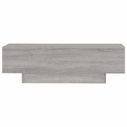 vidaXL Coffee Table Grey Sonoma 100x49.5x31 cm Engineered Wood