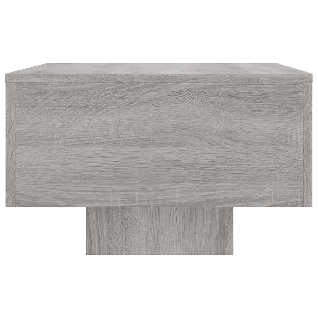 vidaXL Coffee Table Grey Sonoma 100x49.5x31 cm Engineered Wood
