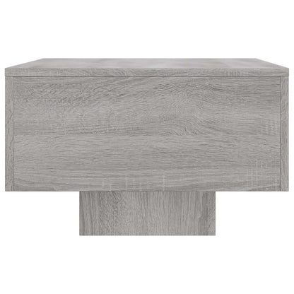 vidaXL Coffee Table Grey Sonoma 100x49.5x31 cm Engineered Wood