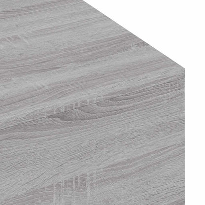 vidaXL Coffee Table Grey Sonoma 100x49.5x31 cm Engineered Wood