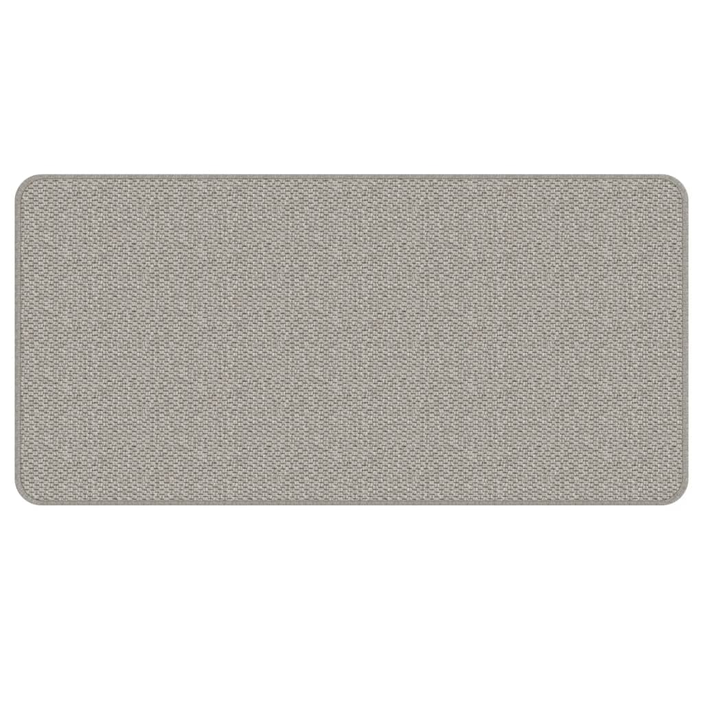 vidaXL Carpet Runner Sisal Look Platina 50x100 cm