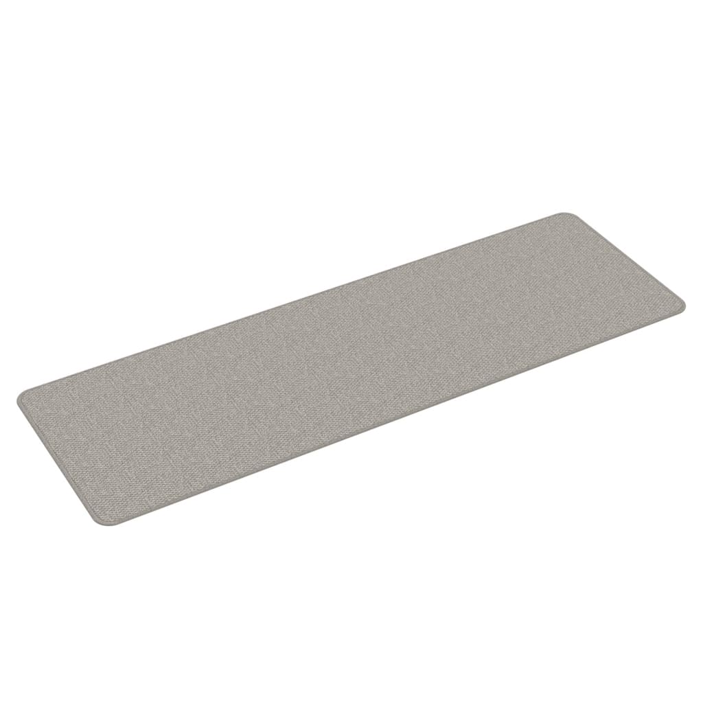 vidaXL Carpet Runner Sisal Look Platina 50x150 cm