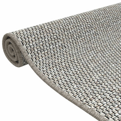 vidaXL Carpet Runner Sisal Look Platina 50x150 cm