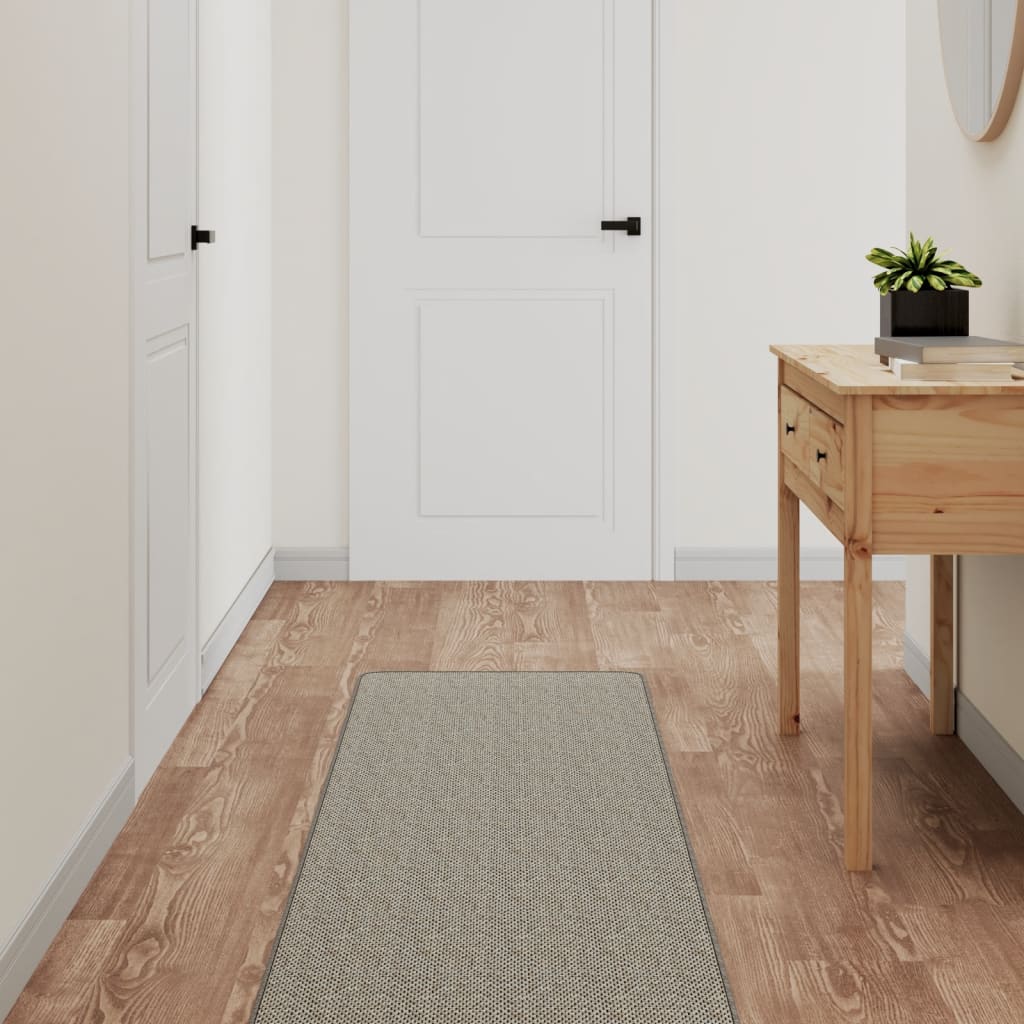 vidaXL Carpet Runner Sisal Look Platina 50x300 cm