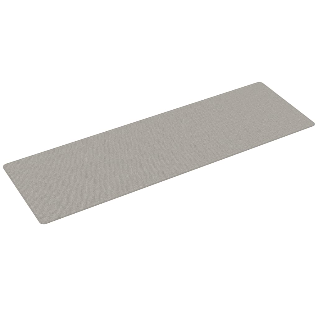 vidaXL Carpet Runner Sisal Look Platina 80x250 cm