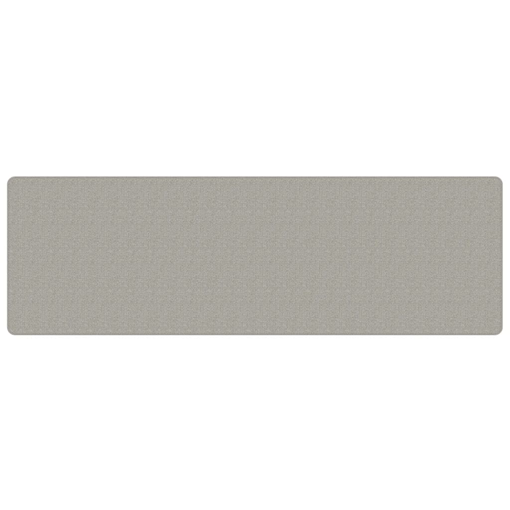 vidaXL Carpet Runner Sisal Look Platina 80x250 cm