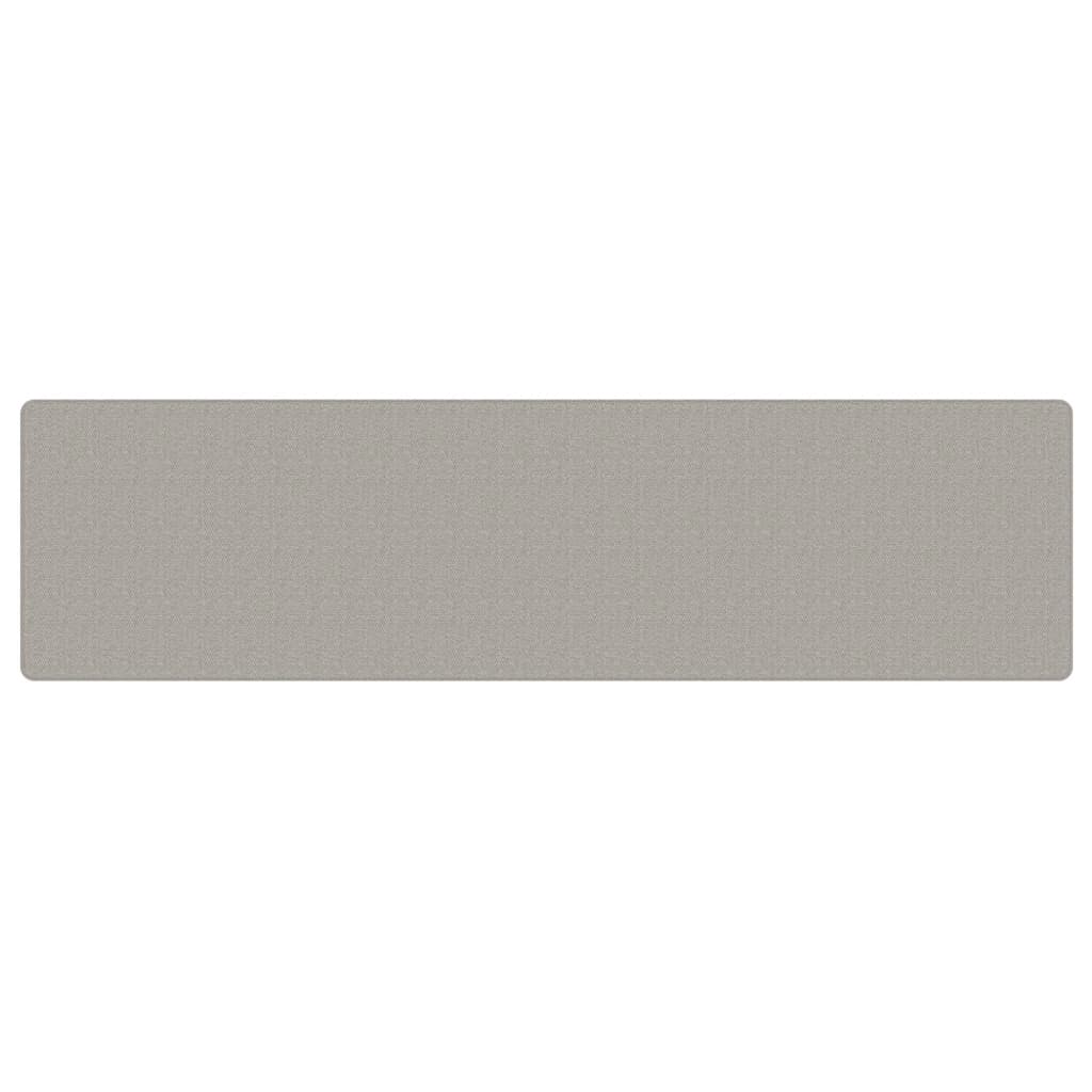 vidaXL Carpet Runner Sisal Look Platina 80x300 cm