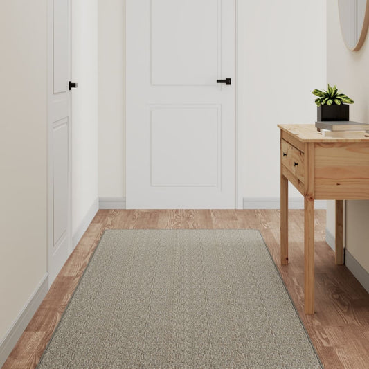 vidaXL Carpet Runner Sisal Look Platina 80x300 cm