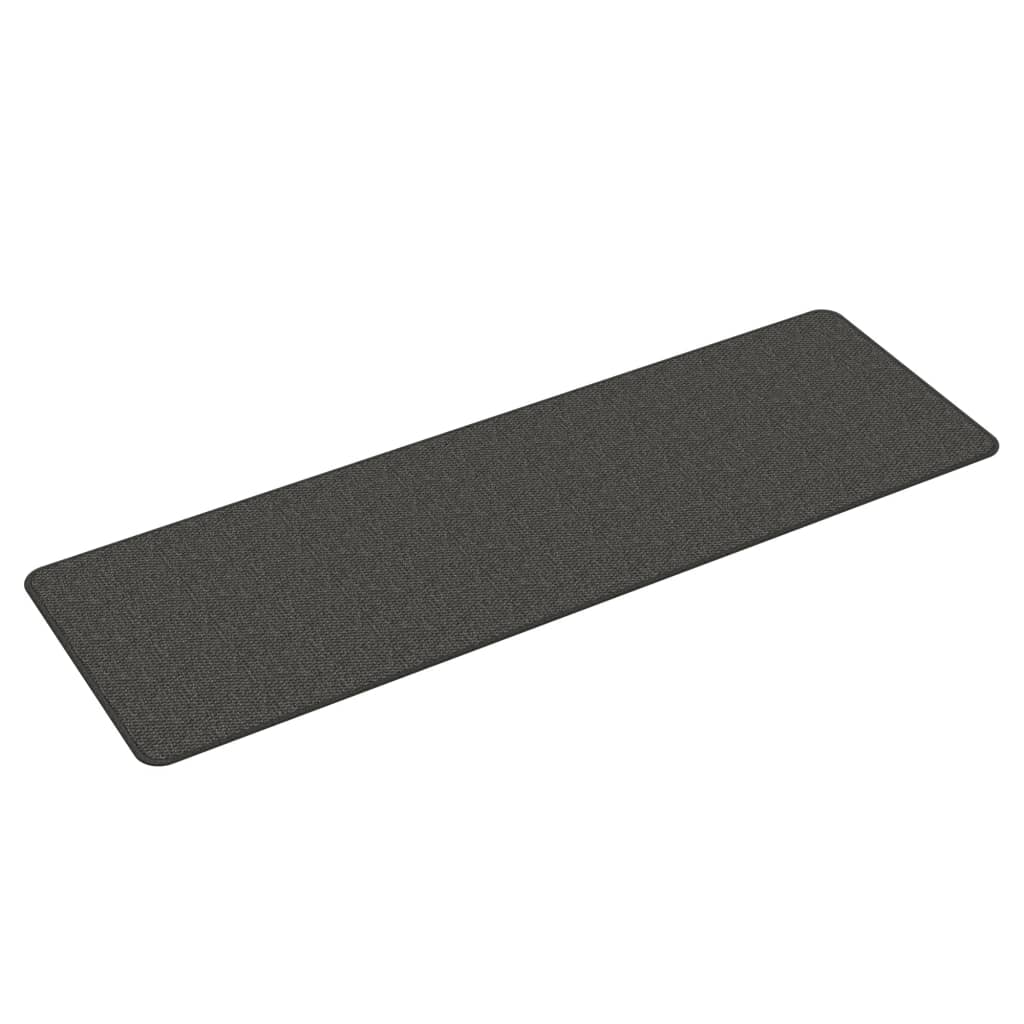 vidaXL Carpet Runner Sisal Look Anthracite 50x150 cm