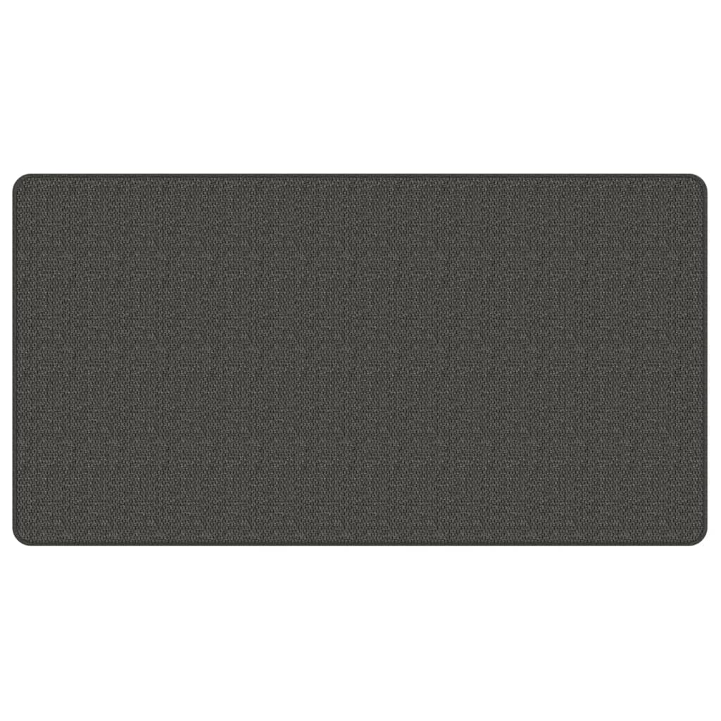 vidaXL Carpet Runner Sisal Look Anthracite 80x150 cm