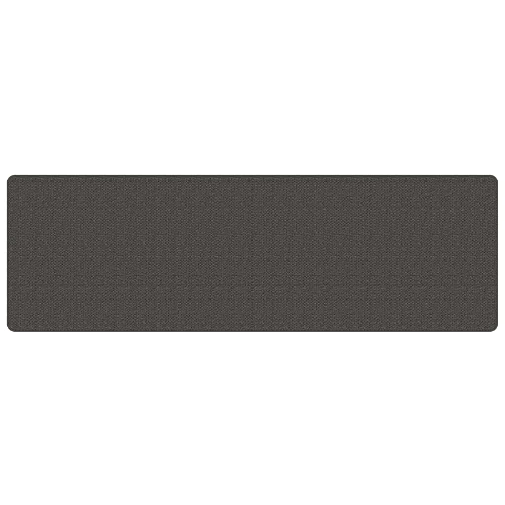 vidaXL Carpet Runner Sisal Look Anthracite 80x250 cm