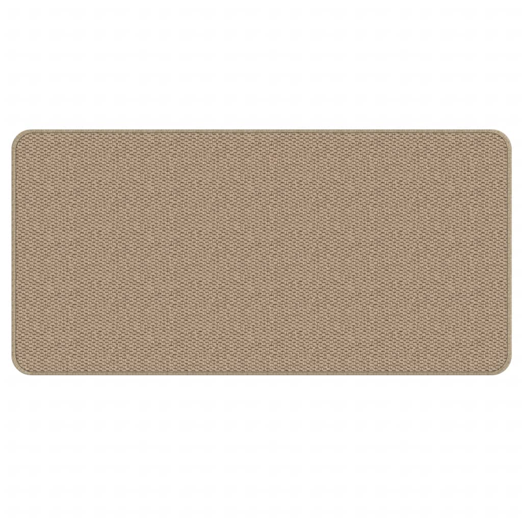 vidaXL Carpet Runner Sisal Look Sand 50x100 cm