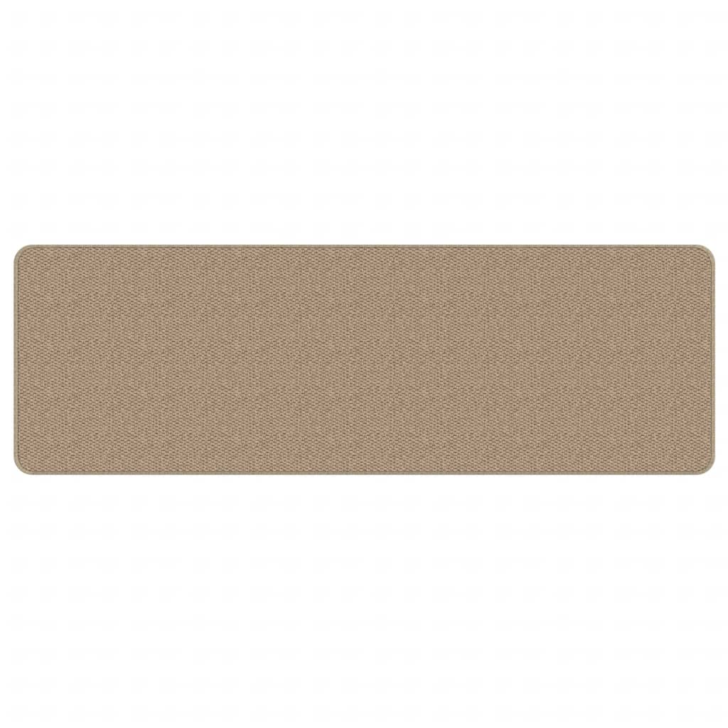 vidaXL Carpet Runner Sisal Look Sand 50x150 cm