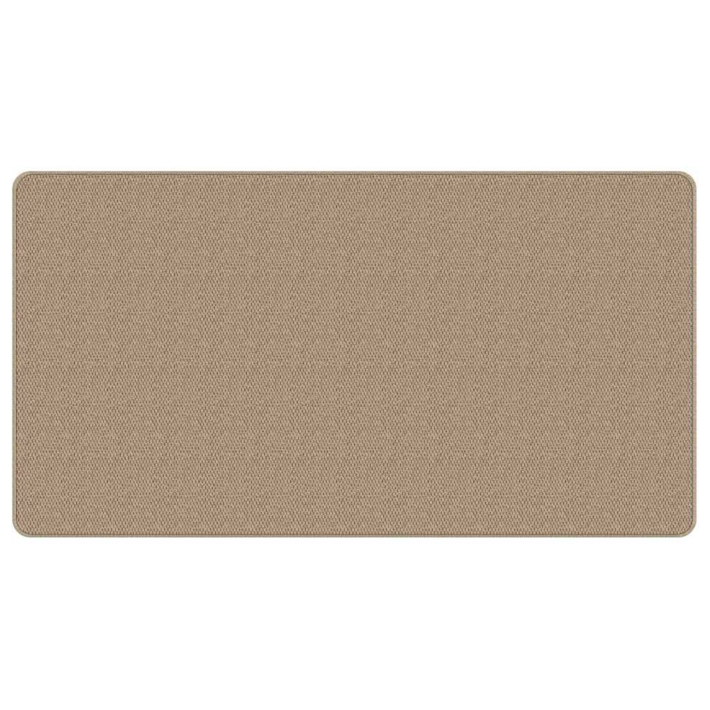 vidaXL Carpet Runner Sisal Look Sand 80x150 cm