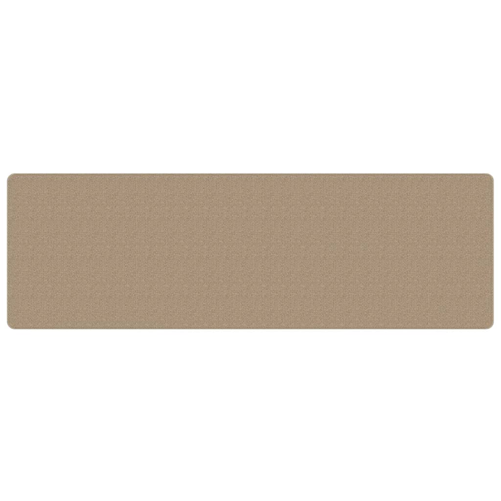 vidaXL Carpet Runner Sisal Look Sand 80x250 cm