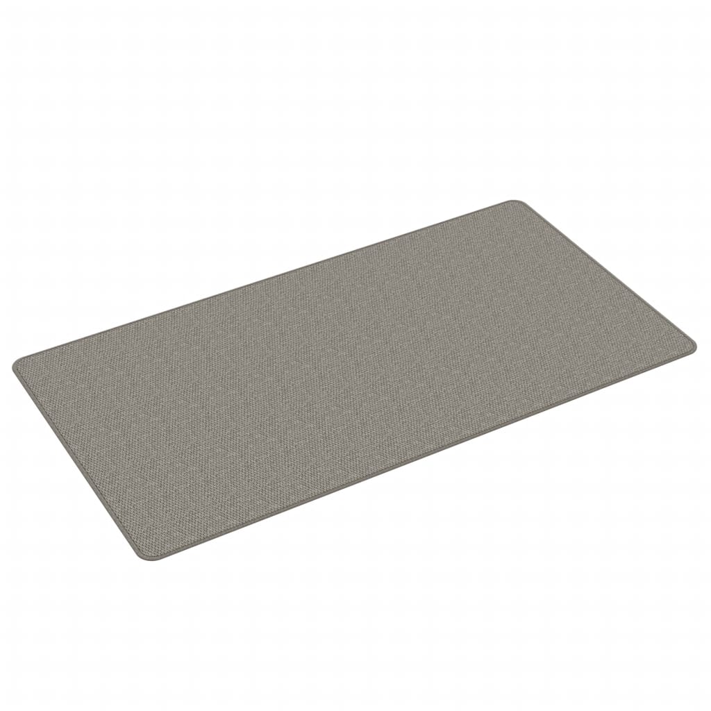 vidaXL Carpet Runner Sisal Look Silver 80x150 cm