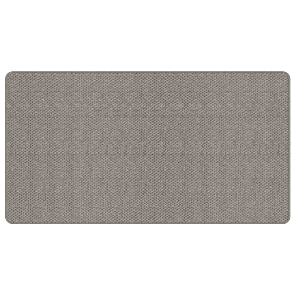 vidaXL Carpet Runner Sisal Look Silver 80x150 cm