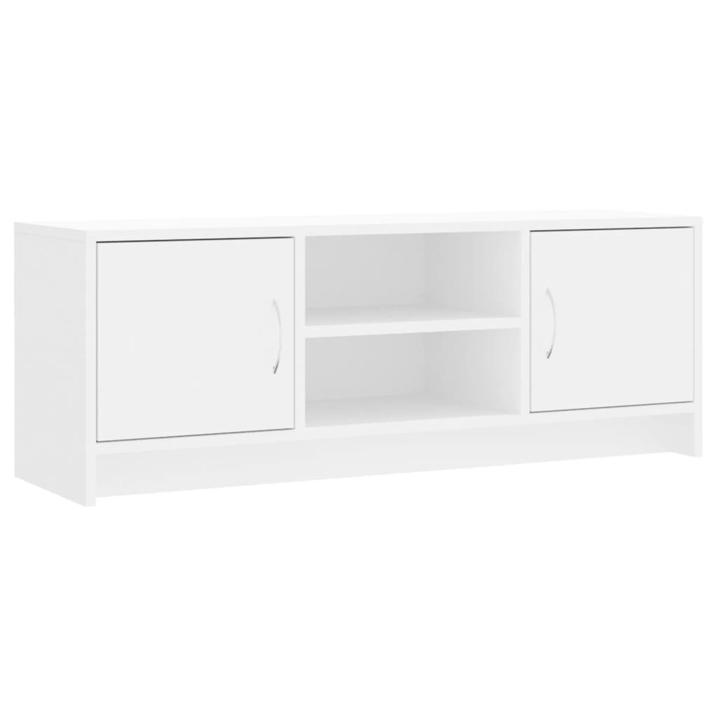 vidaXL TV Cabinet White 102x30x37,5 cm Engineered Wood