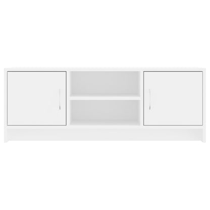 vidaXL TV Cabinet White 102x30x37.5 cm Engineered Wood