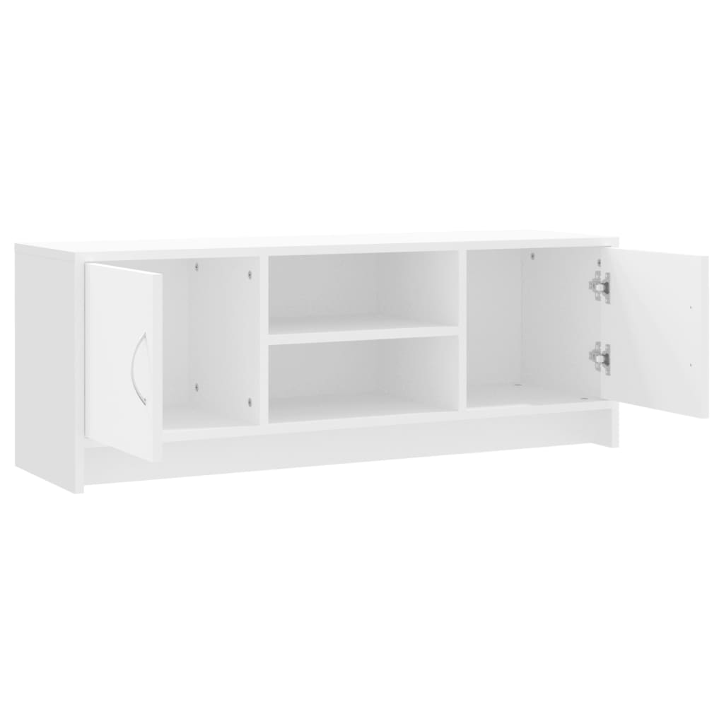 vidaXL TV Cabinet White 102x30x37,5 cm Engineered Wood