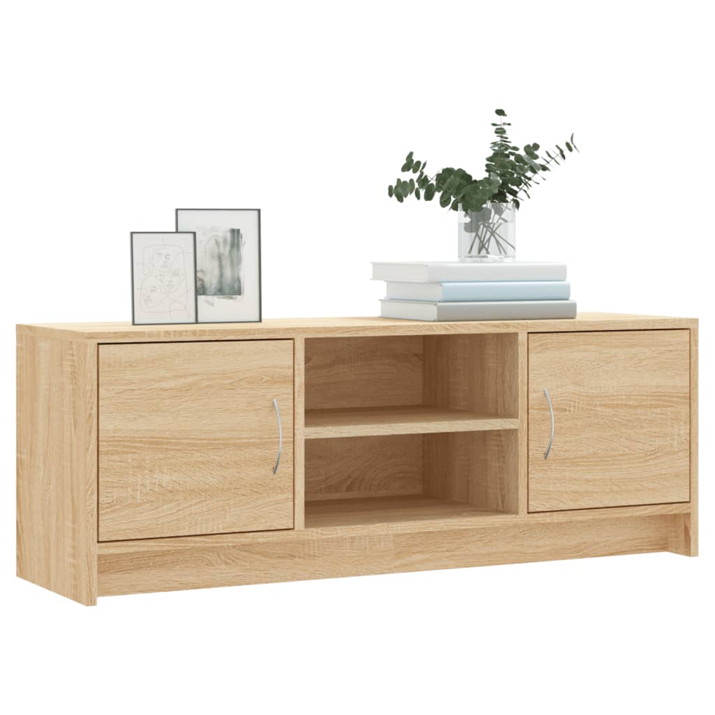 vidaXL TV Cabinet Sonoma Oak 102x30x37,5 cm Engineered Wood