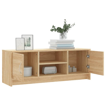 vidaXL TV Cabinet Sonoma Oak 102x30x37.5 cm Engineered Wood