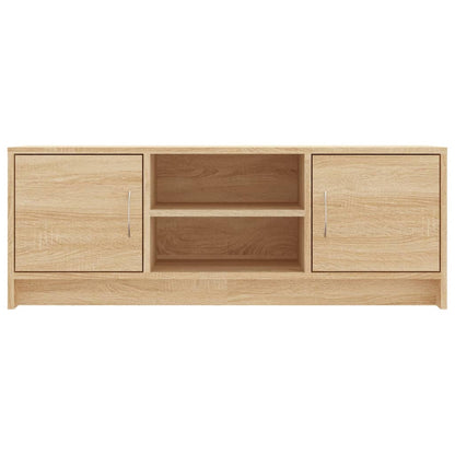 vidaXL TV Cabinet Sonoma Oak 102x30x37.5 cm Engineered Wood