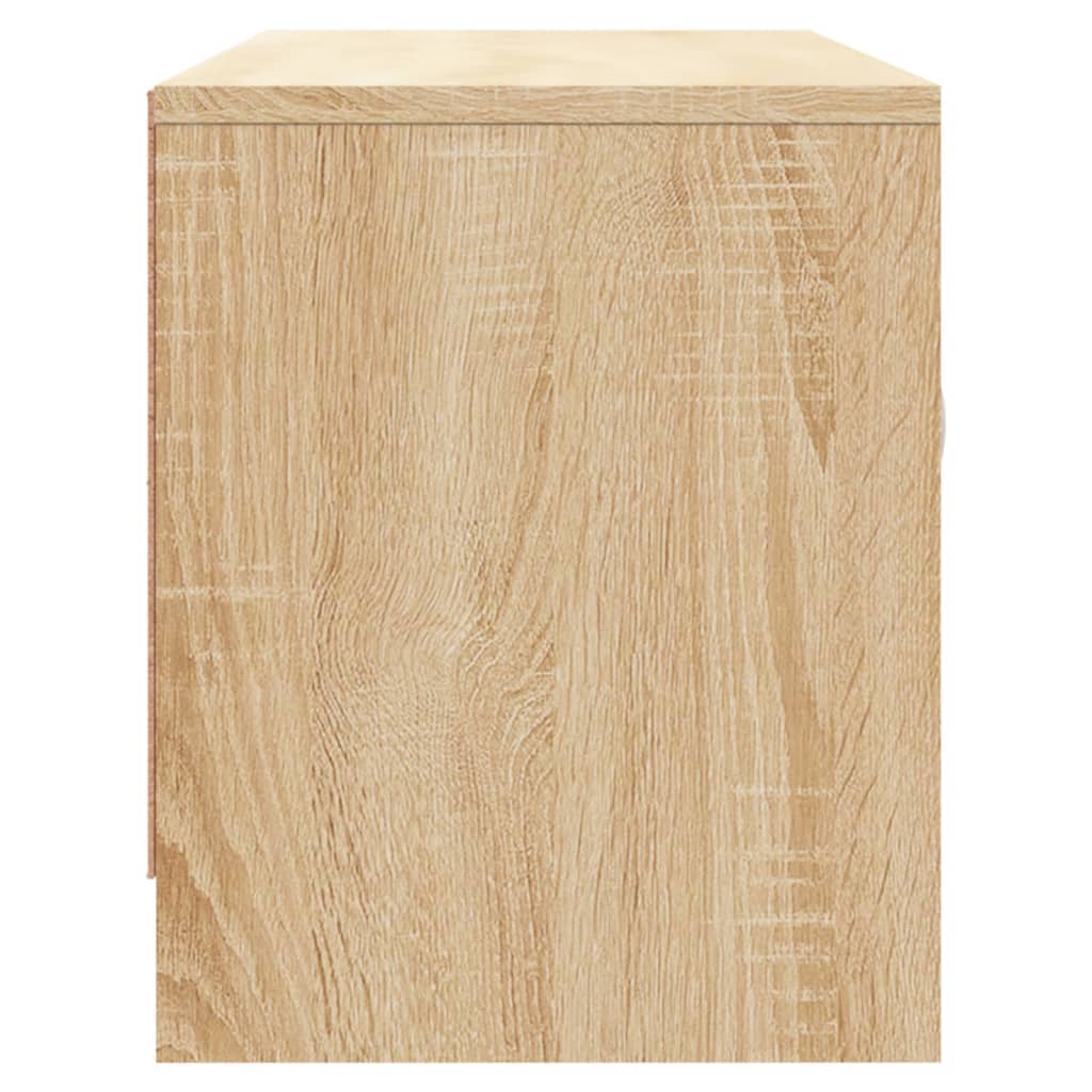 vidaXL TV Cabinet Sonoma Oak 102x30x37.5 cm Engineered Wood