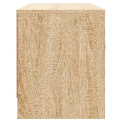 vidaXL TV Cabinet Sonoma Oak 102x30x37.5 cm Engineered Wood
