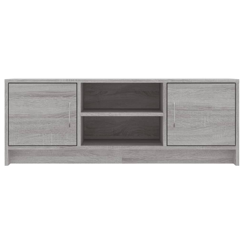 vidaXL TV Cabinet Grey Sonoma 102x30x37.5 cm Engineered Wood