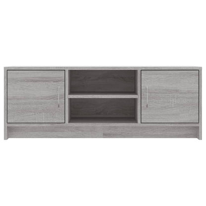 vidaXL TV Cabinet Grey Sonoma 102x30x37.5 cm Engineered Wood