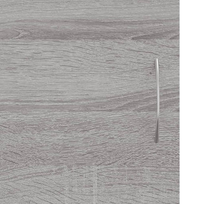 vidaXL TV Cabinet Grey Sonoma 102x30x37.5 cm Engineered Wood