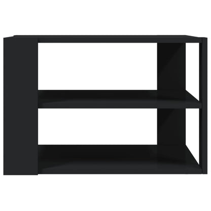 vidaXL Coffee Table Black 58x58x40 cm Engineered Wood