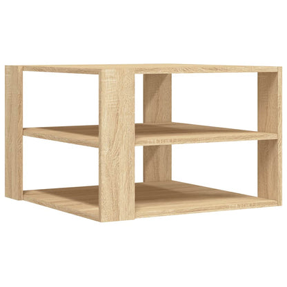 vidaXL Coffee Table Sonoma Oak 58x58x40 cm Engineered Wood