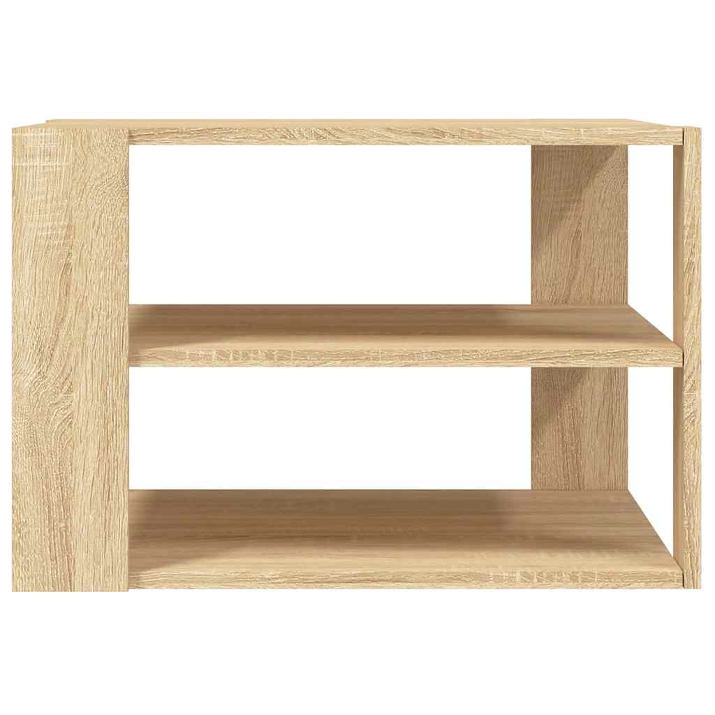 vidaXL Coffee Table Sonoma Oak 58x58x40 cm Engineered Wood