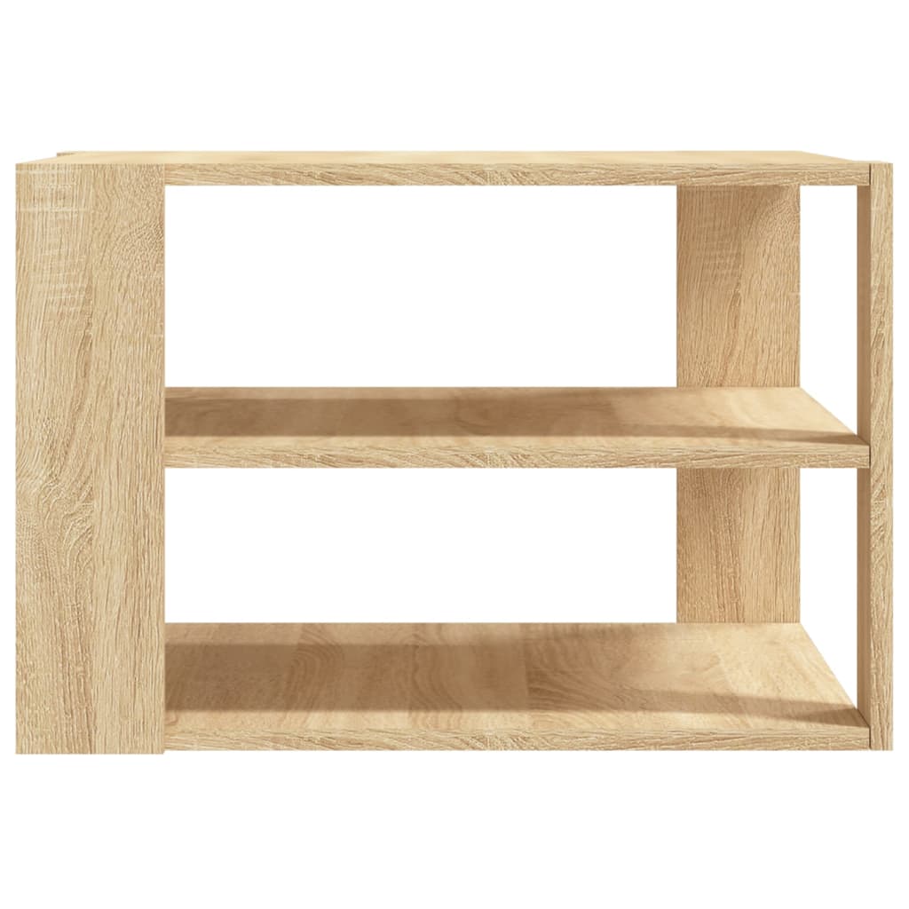 vidaXL Coffee Table Sonoma Oak 58x58x40 cm Engineered Wood